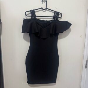Guess Black Strapless Dress